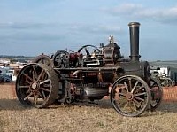 2 Fowler BB1 Steam Engines ploughing