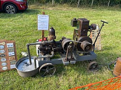 Vintage Stationary Engine at Heart Of The Glens Festival Vintage Rally 2022