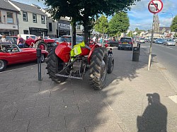 Vintage Tractor at Portglenone District LOL No 7 Vintage Rally 2022 on Main Street