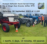 Drumquin Methodist Church Harvest Vintage Day