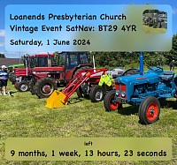 Loanends Presbyterian Church Vintage Event