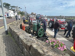 Stationary Engine and Vintage Tractors at Carnlough Vintage Society Annual Vintage and Heritage Day 2023
