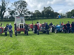 Vintage Tractors at Cloughmills Vintage Rally 2023
