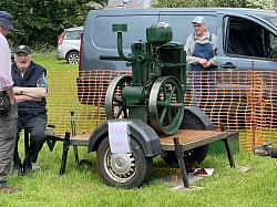 Vintage stationary Engine at Cloughmills Vintage Rally 2023