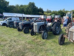Vintage Tractors at Heart Of The Glens Festival Vintage Rally 2022