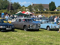 Vintage Cars at Heart Of The Glens Festival Vintage Rally 2022
