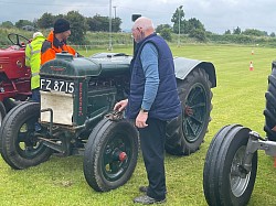 Vintage Tractor Enthusiasts at Maghera Vintage Rally and Family Fun Day 2023