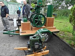 Adrian Stewart Stationary Engine at Newtowncrommelin Vintage Rally